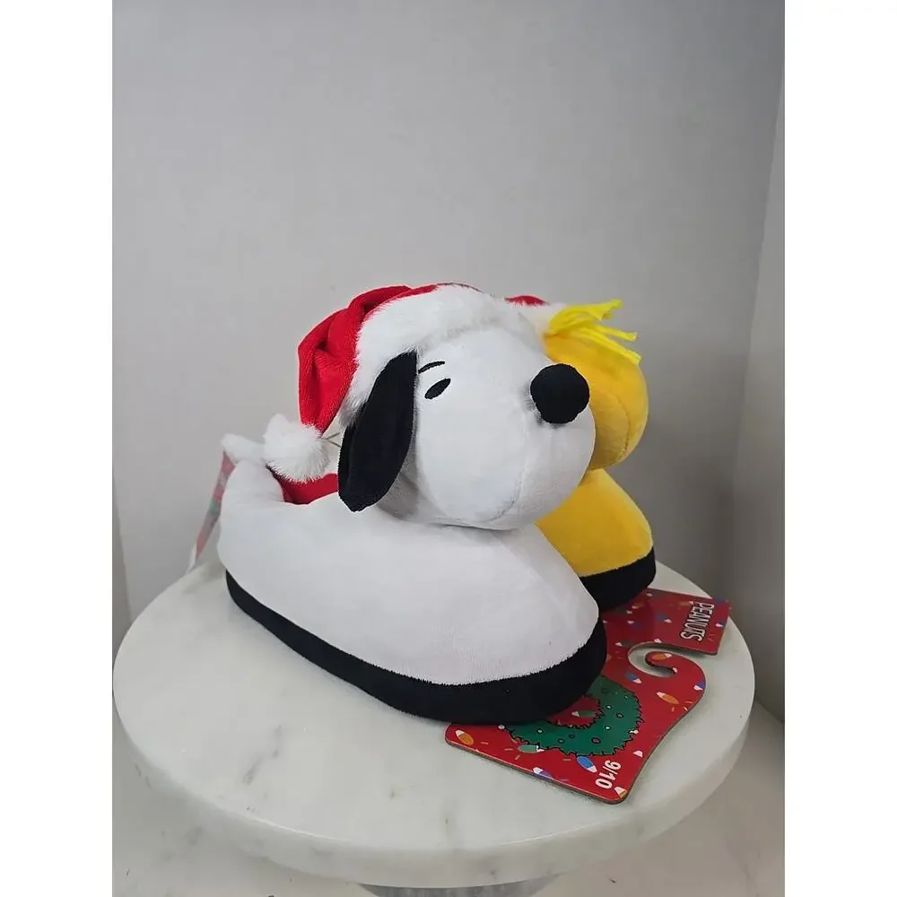Adult Peanuts Snoopy Woodstock Slippers Men Size 9-10